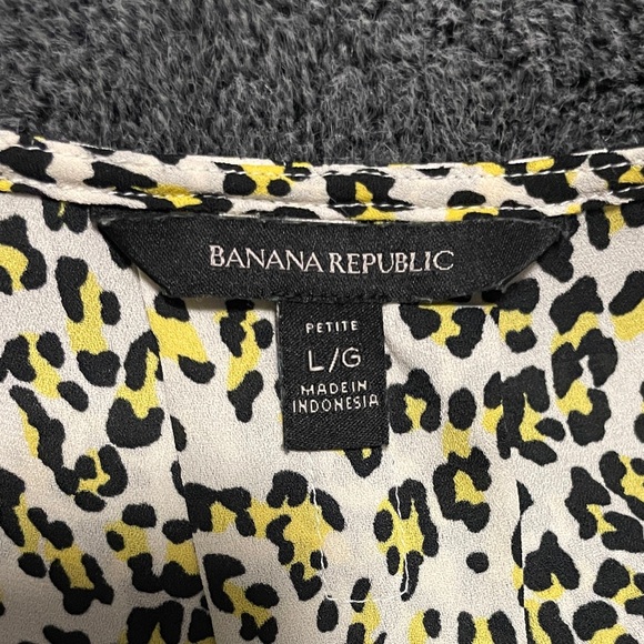 Banana Republic Petite cheetah tank - Picture 4 of 4